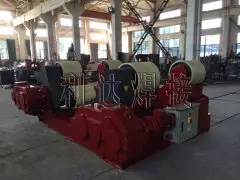 200 ton self-regulating roller stand (outlet)